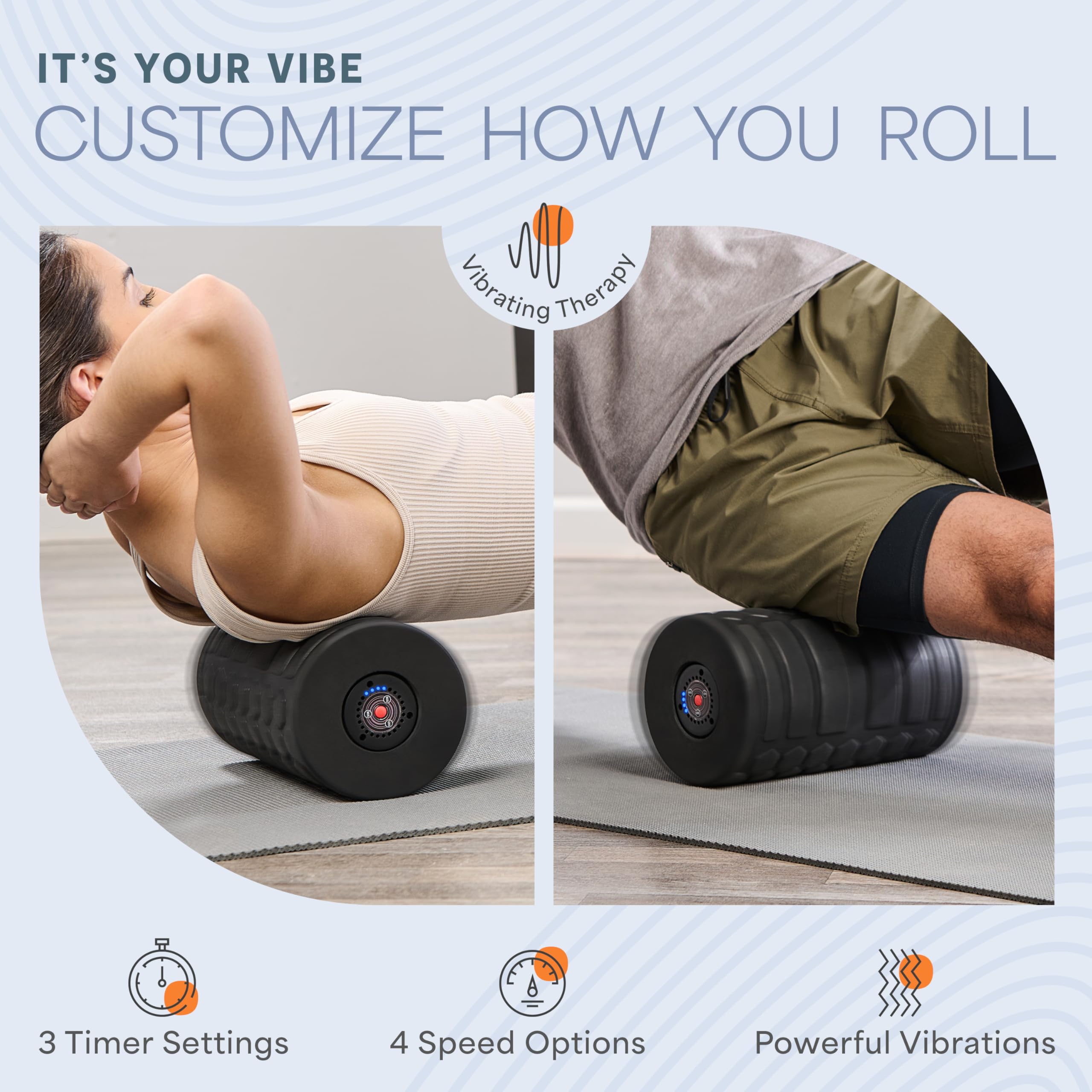 LifePro Surger Vibrating Foam Roller